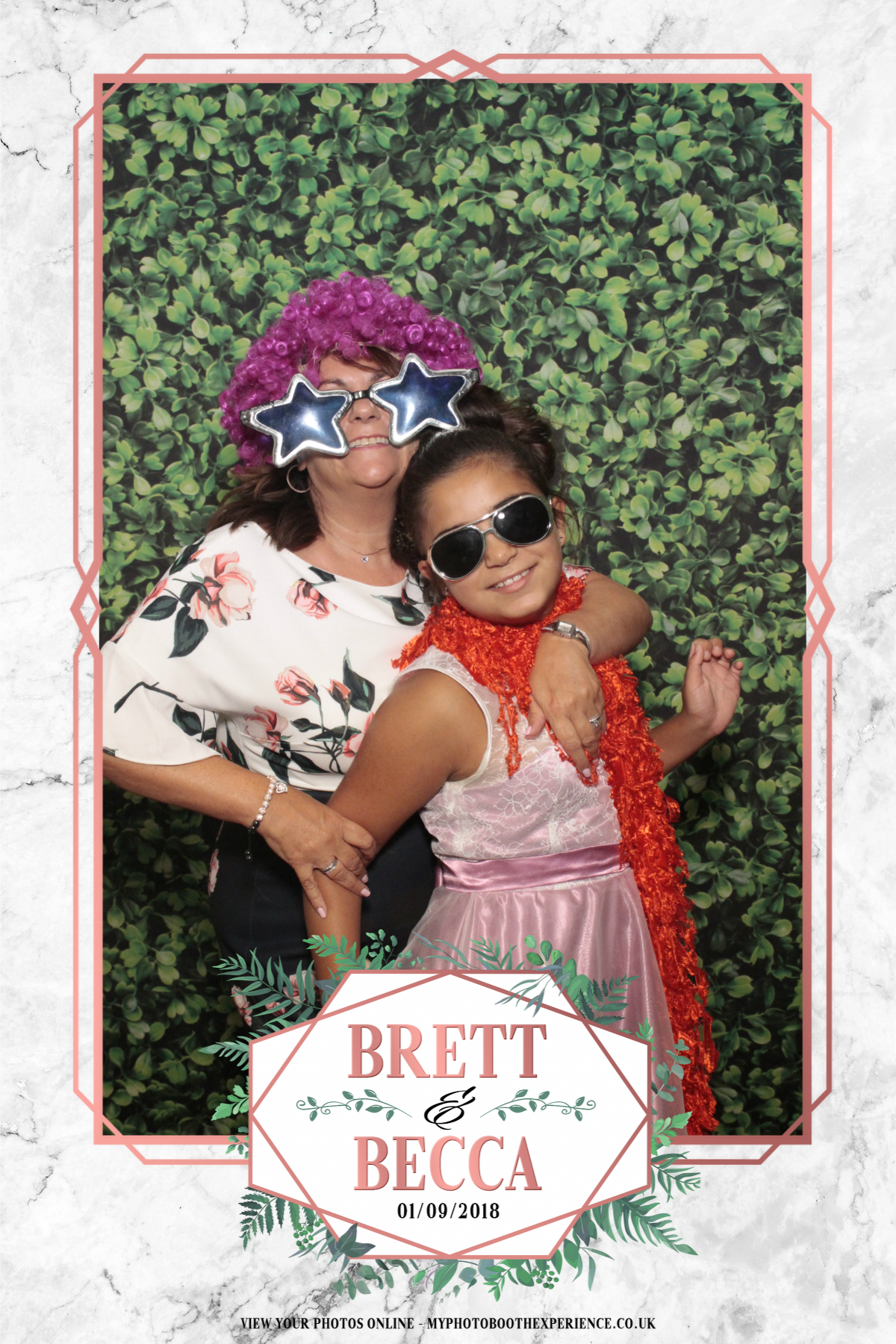 Brett & Becca's Wedding | View more photos from the event at gallery.myphotoboothexperience.co.uk/u/MyPhotoBoothExperienceLtd/Brett-Beccas-Wedding